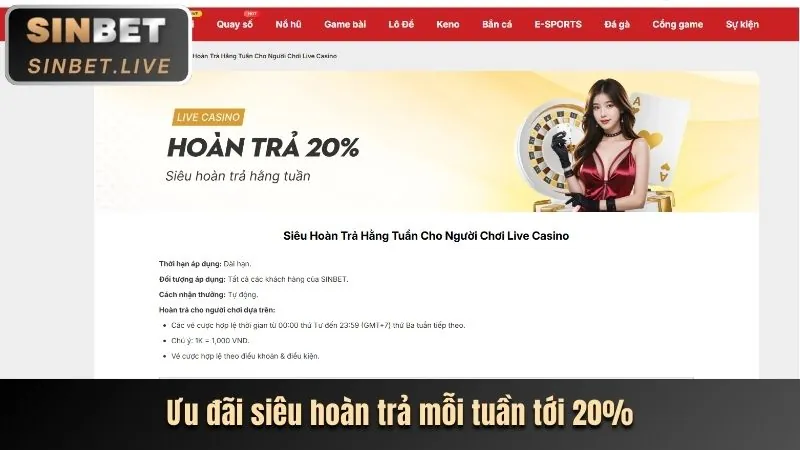 Thưởng nạp tiền độc quyền